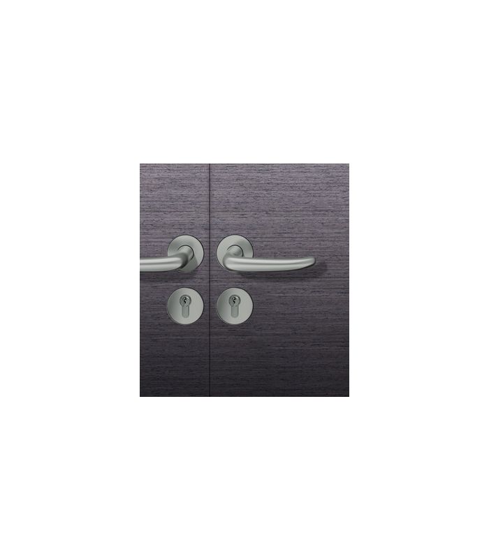 Drückergarnitur 72 1023 Rosette rund ,PZ,8,DL,F1,TS45-54