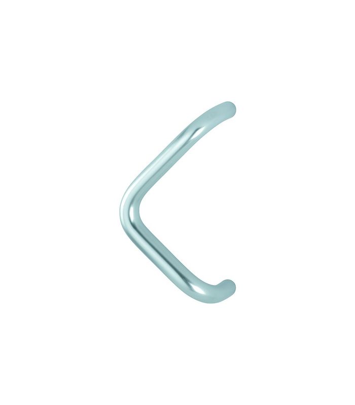 HOPPE Stoßgriff 5210, BA 300mm, Breite 159mm, L 330mm, Durchmesser 30mm, verdeckt verschraubt, naturfarben eloxiert
