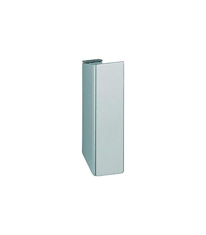 Fenstertür-Ziehgriff, ohne Steg, 78mm, 535, Aluminium, stahlfarbig eloxiert