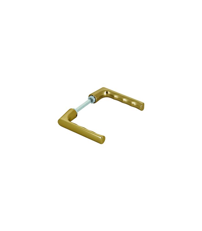 HOPPE Drückerpaar Hamburg 1700, 8mm, DIN Links-Rechts, Türstärke min. 35, Türstärke maximal 45mm, bronzefarben, eloxiert