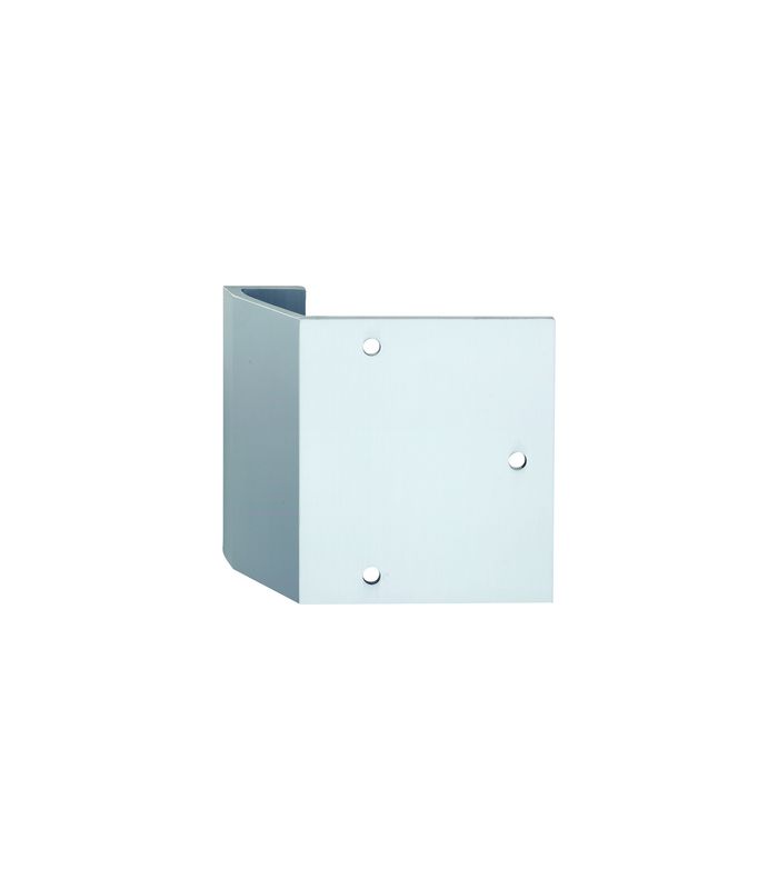 Profilstütze 8615 schräge Aluminium 110 x 200 x 50 mm, dunkelbraun eloxiert
