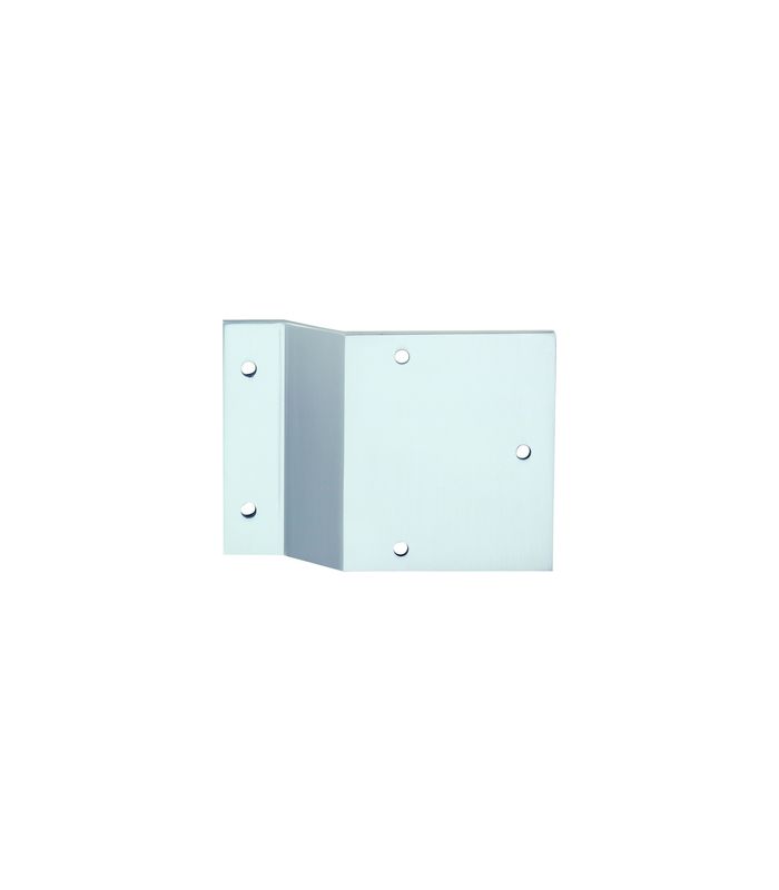Profilstütze 8637 neusilber,135x120x25,abgewinkelte Stütze