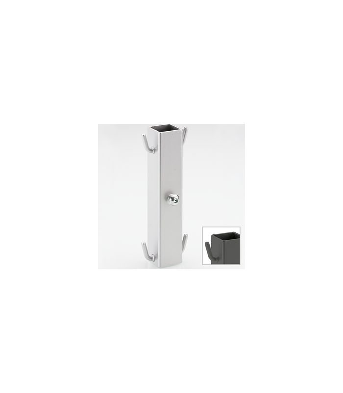 Korbhalter für höhenverstellbaren Tragrahmen (Dispensa 90°), silber
