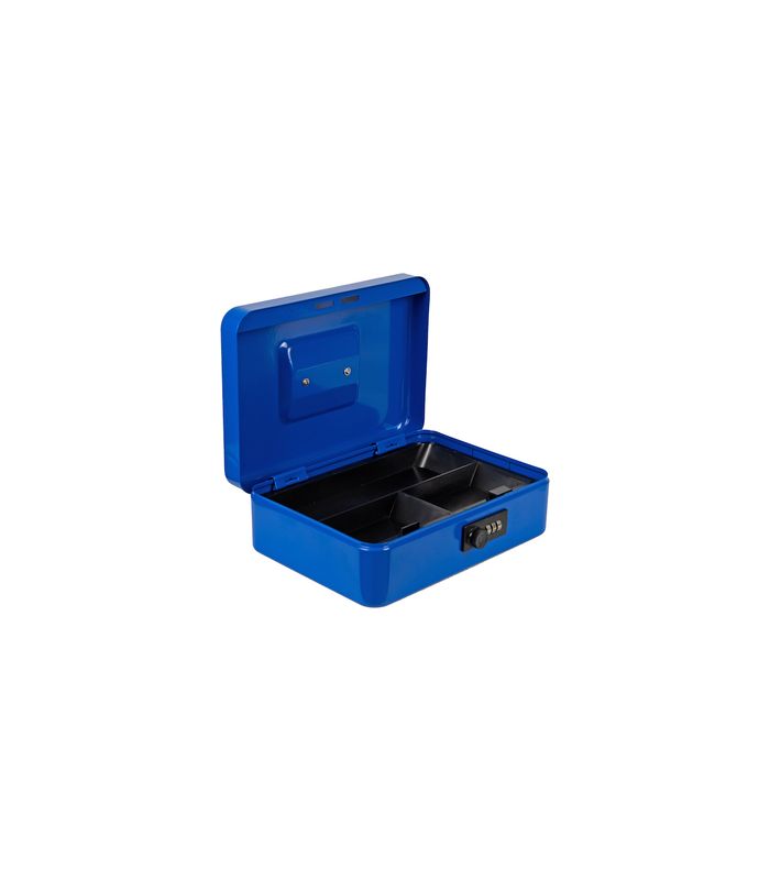 Geldkassette,Money 5025 blue mit Hartgeldeinsatz,blau