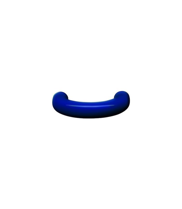 Möbel- Rundbogengriff, 548RD50, Durchmesser 10x 40mm, Höhe 30mm, stahlblau, durchgefärbt