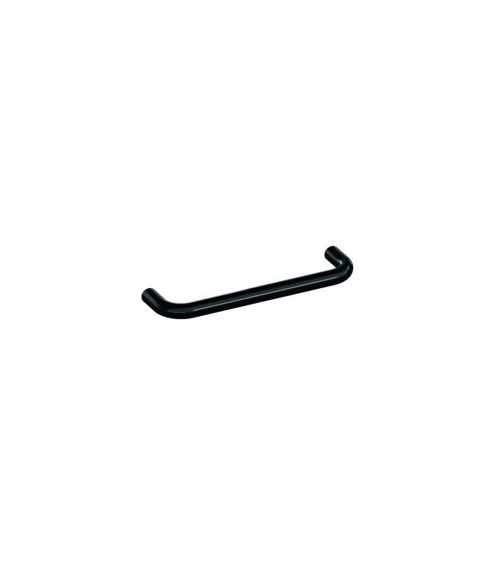 Möbel- Bügelgriff, 548.138, Durchmesser 10x 128mm, Höhe 35mm, tiefschwarz, durchgefärbt