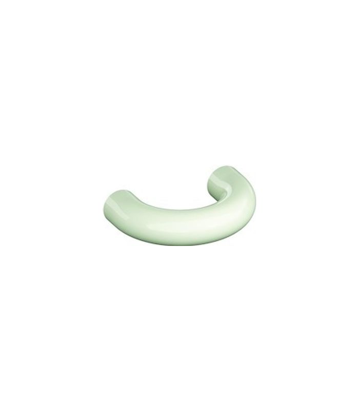 Möbel- Rundbogengriff, 548RD42, Durchmesser 10x 32mm, Höhe 26mm, reinweiß, durchgefärbt