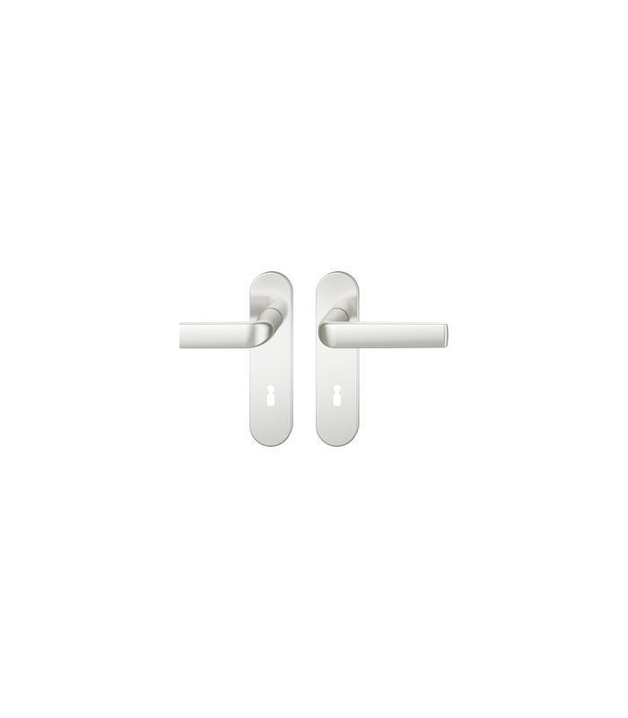 Drückergarnitur 12 1267 KS oval ,BB72/8,F1,TS 39-58