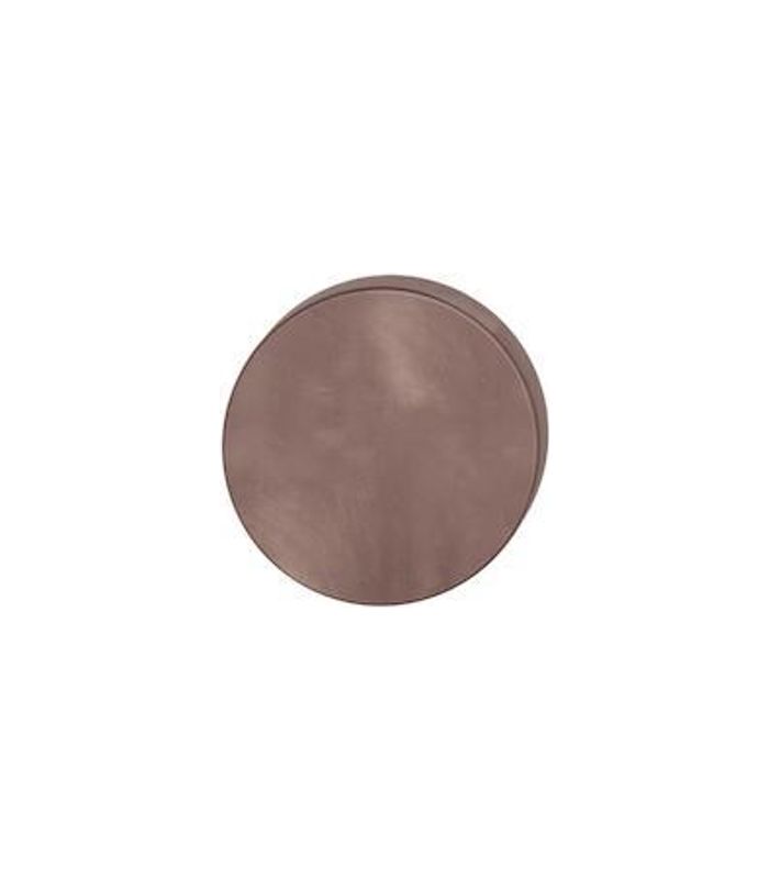 Schlüsselrosettenpaar ASL® 12 1735 rund,BL, 7mm,dunkelbr.