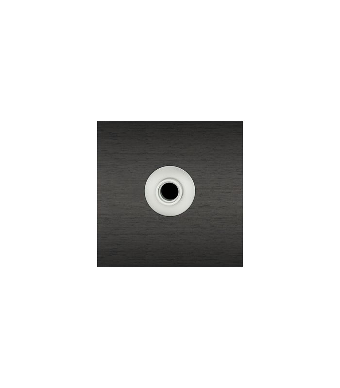 Drückerrosettenpaar 17 1736 rund, 3mm,TS 42-42,schwarz