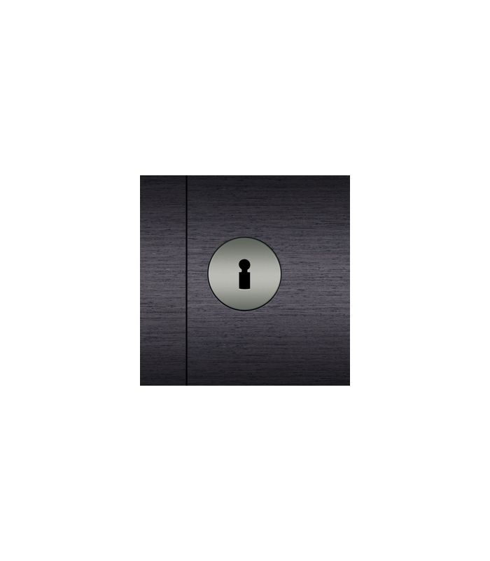 Schlüsselrosettenpaar 17 1737 rund,BB, 3mm,TS 38-42,schwarz