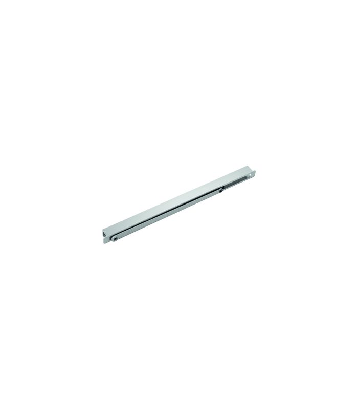 Gleitschiene G 96 EMF DL,RAL 9006,Schmiedehebel