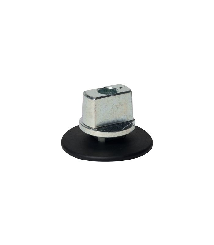 Steckachse mit Flachkonus,0mm,DL,silberfarbig verzinkt