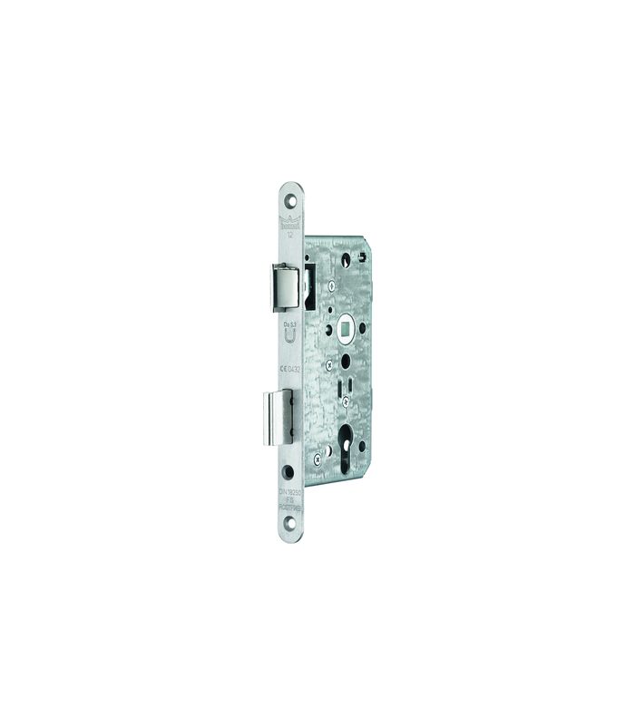 Einsteckschloss d-0180 PZ72/9,D55,F20x235rd,ER,DL