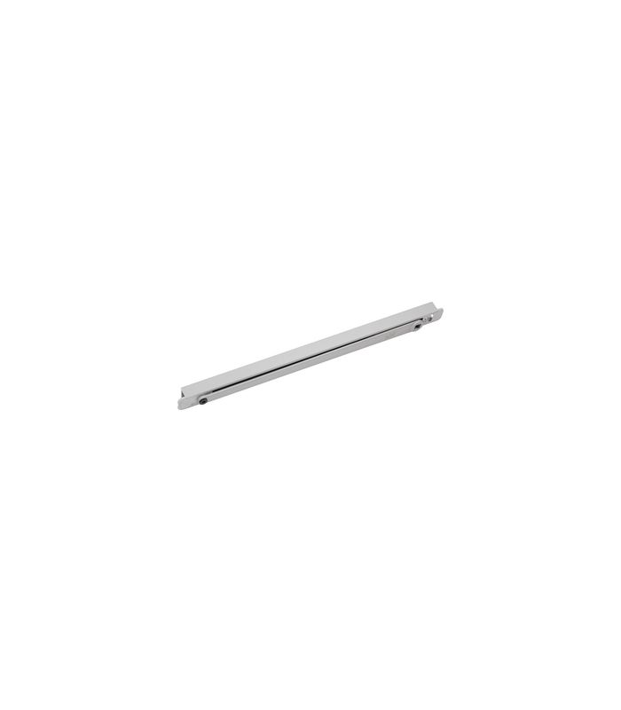 Gleitschiene G 96 N DL,RAL 9006,Schmiedehebel