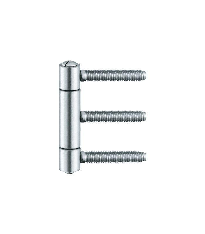 Einbohrband BAKA C2-15 WF 3tlg.,15mm vernickelt