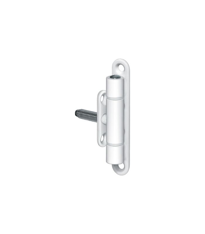 Fenster- Einbohrband, SIKU® K 3276 WF, für Kippflügel, 2-teilig, Ø 13mm, verkehrsweiß, pulverbeschichtet
