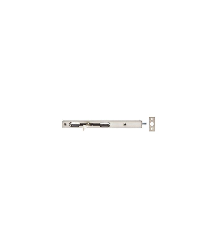 Rohrkantriegel mit Hebel,silber 200 x 17 x 15 mm
