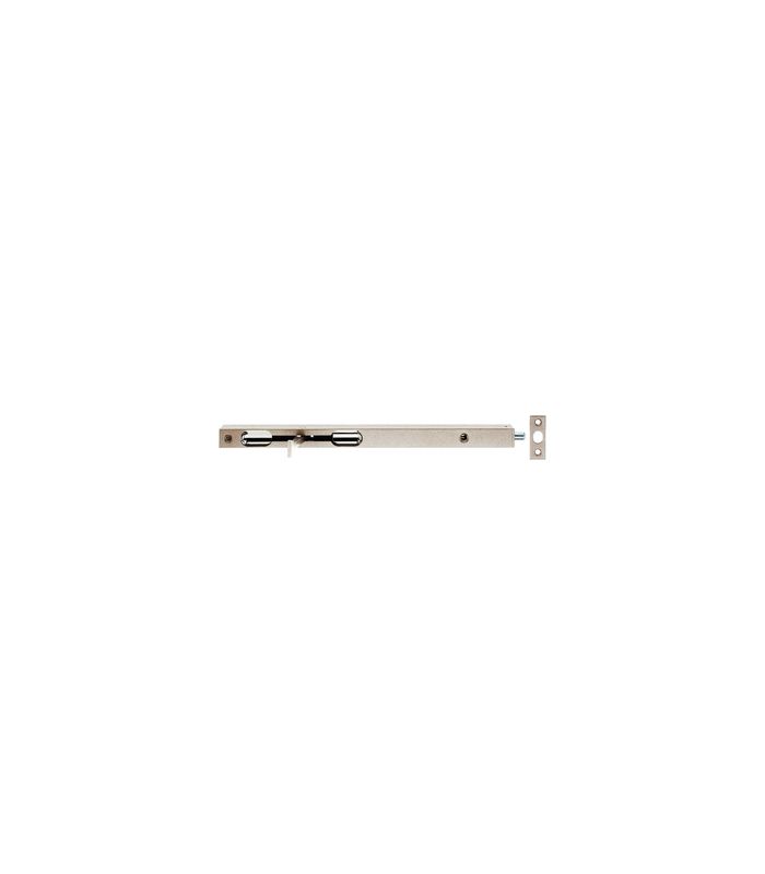Rohrkantriegel mit Hebel,silber 250 x 17 x 15 mm