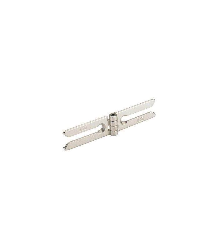 VB 90 Gelenkverb Zink-Vern VB 90 30891,vernickelt,128x24x4mm