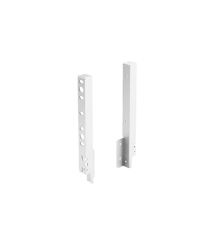 Set Rückwandverbinder ArciTech 250 mm, weiß, links und rechts