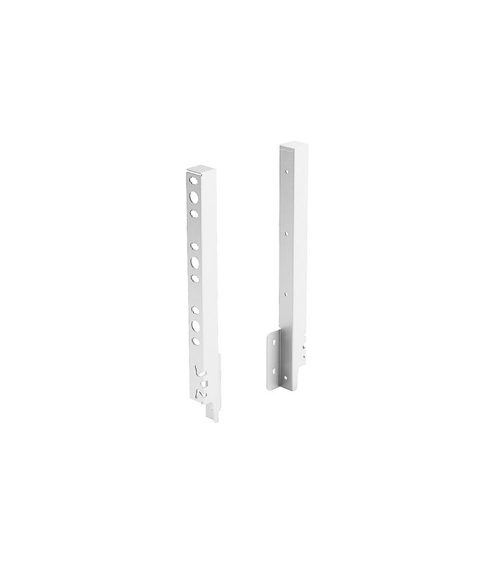 Set Rückwandverbinder ArciTech 282 mm, weiß, links und rechts