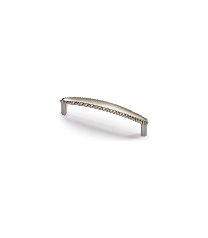 MB-Griff,B18x128mm,H29mm,Zink Savelli 9113483,edelstahloptik geb.