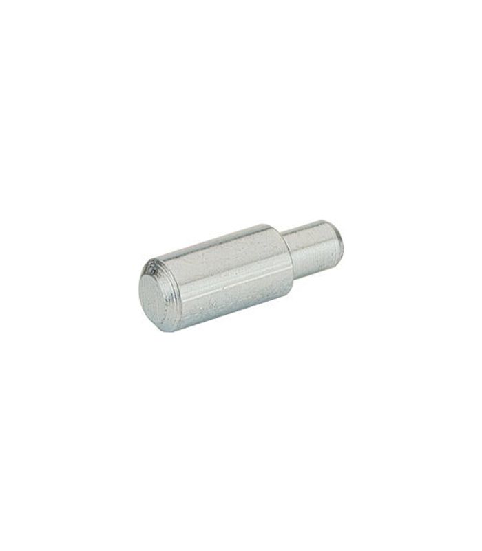 Steckbodenträger mit Ansatz ø 5 mm, Stahl verzinkt