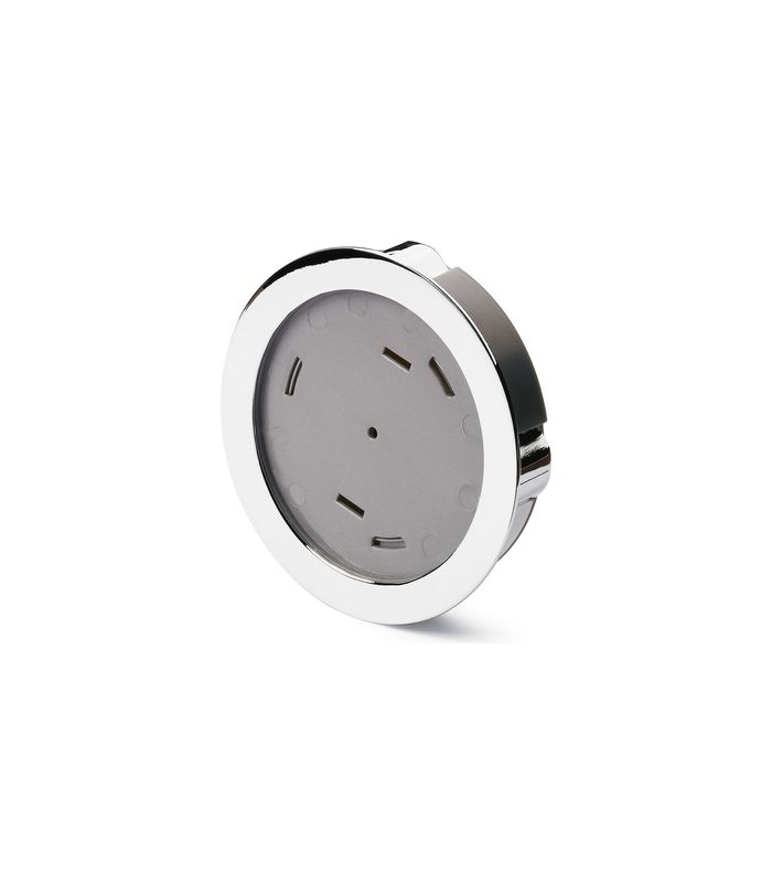 MB-Muschelgriff,abger.,Ø 92 Touch-in 9086694,zum Einlassen,verchromt