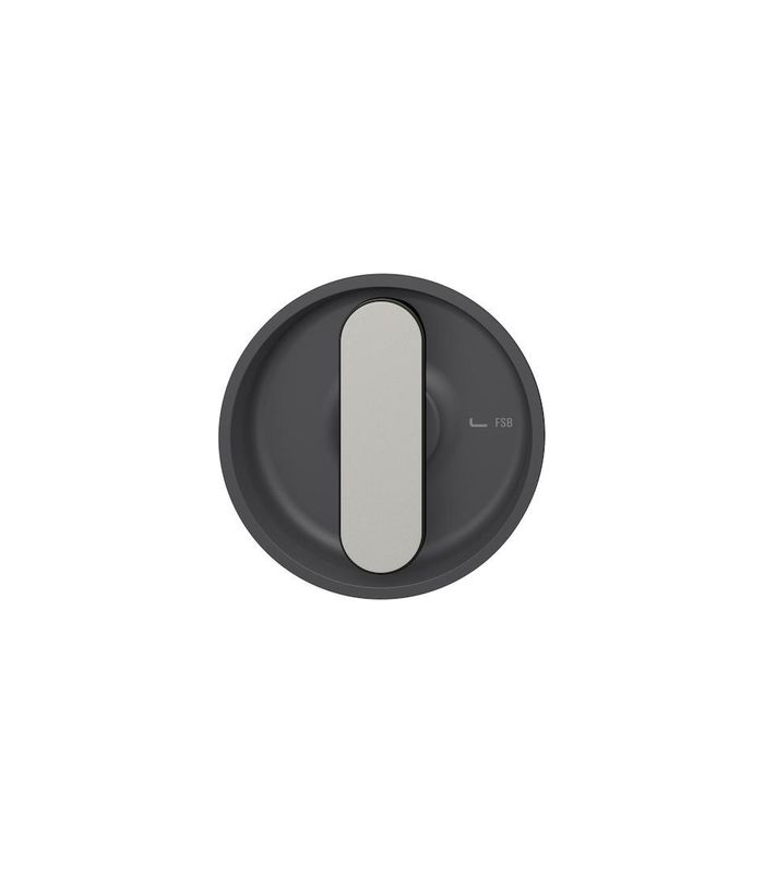 Muschelgriff 42 4264 Ø83,5,8mm,sw,Griff schwarz,Blende F1