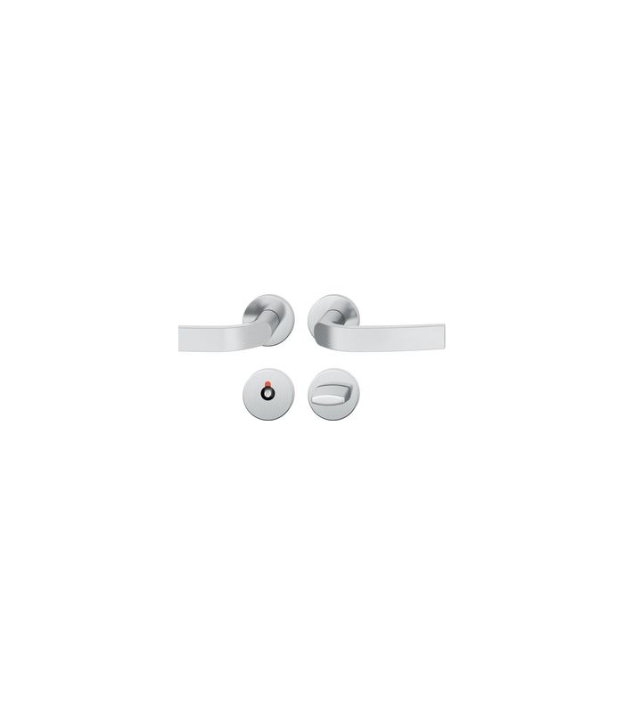 Drückergarnitur 72 1271 Rosette rund ,WC/SS,8(8),DR,ER,TS39-48