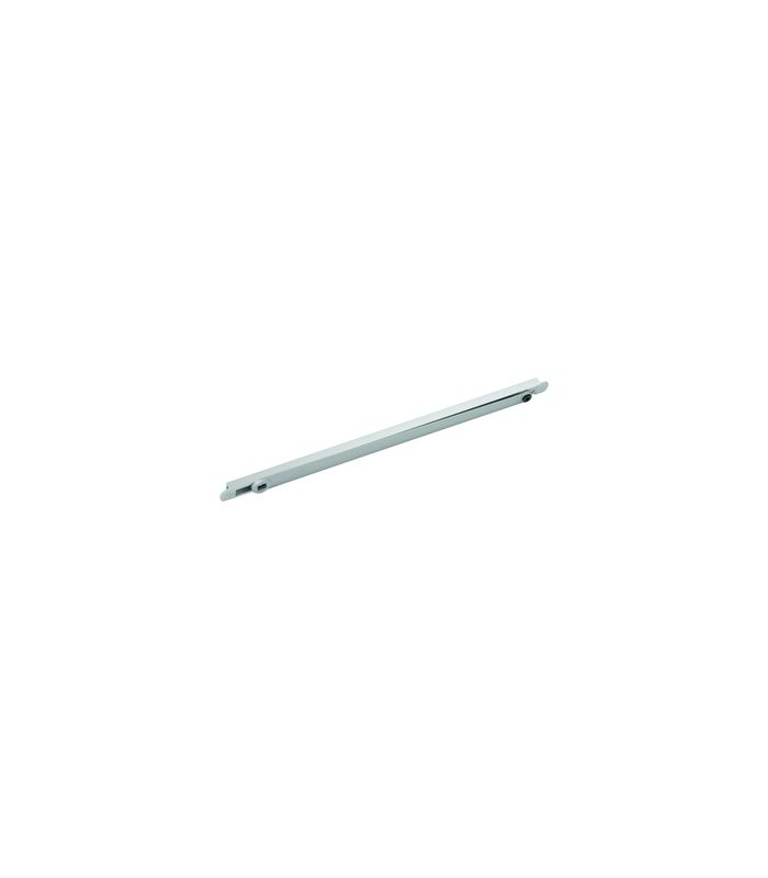 Gleitschiene G 96 N 20 DR,RAL 9006,Schmiedehebel
