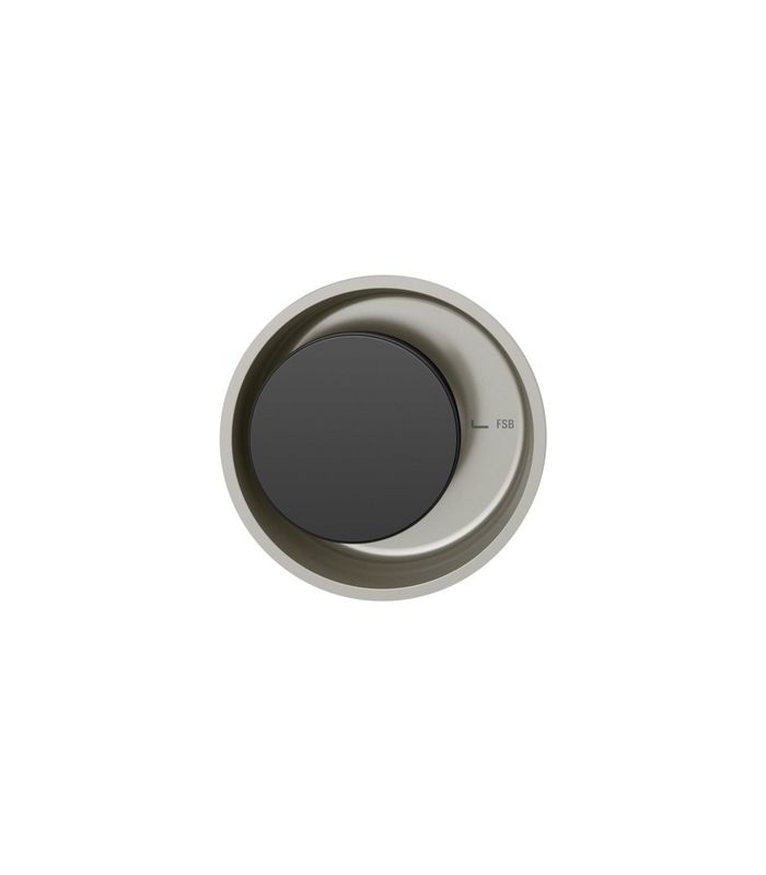 Muschelgriff 42 4265 Ø83,5,DL,F1,Blende schwarz
