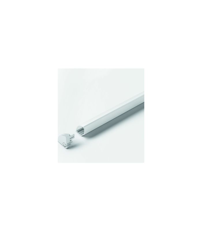 LED ChannelLine H Profil, opal L=2000, Alu- und Abdeckprofil