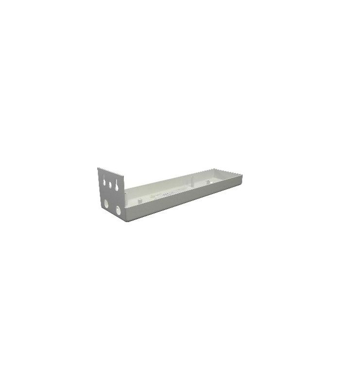Objektausstattung-Konsole, 143-S, für Rauchsch., St weiß ähnlich RAL 9010, L323mm