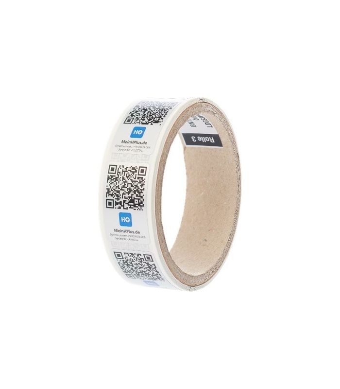 QR-Code,Mein HPlus Service-Codes 100er, für Feststellanlagen, selbstklebend