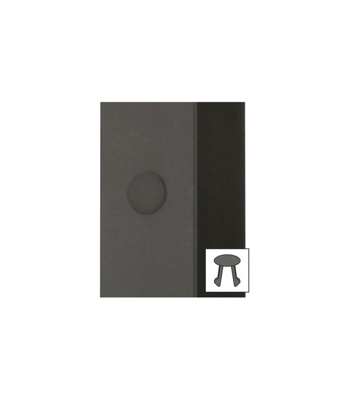 Blindstopfen CADRO 9298858 Ø 7, schwarz