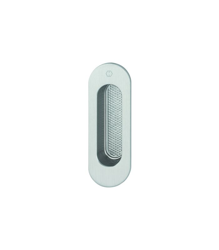 HOPPE Muschelgriff 422,105x35, offen, edelstahloptik matt eloxiert