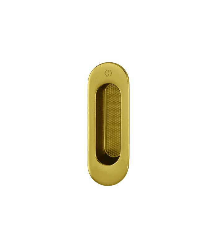 HOPPE Muschelgriff 422,105x35, offen, bronzefarben eloxiert