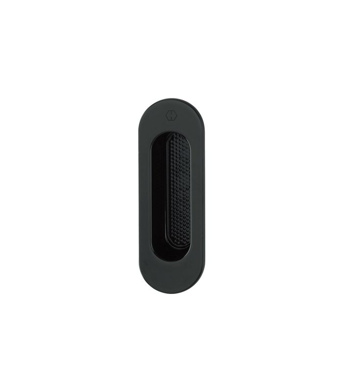 HOPPE Muschelgriff 422,105x35, offen, dunkelbraun beschichtet