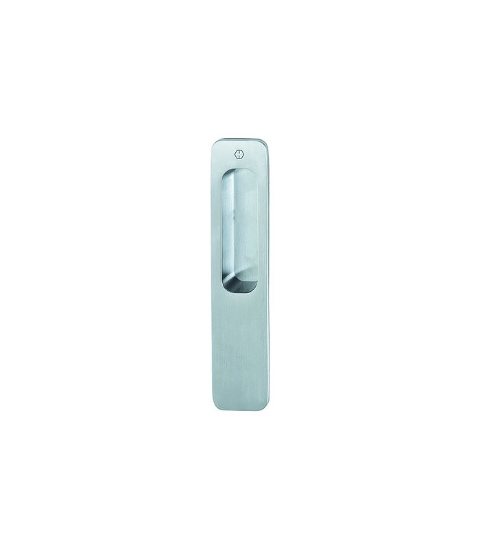 HOPPE Muschelgriff M423,150x32, halboffen, satiniert verchromt-Resista