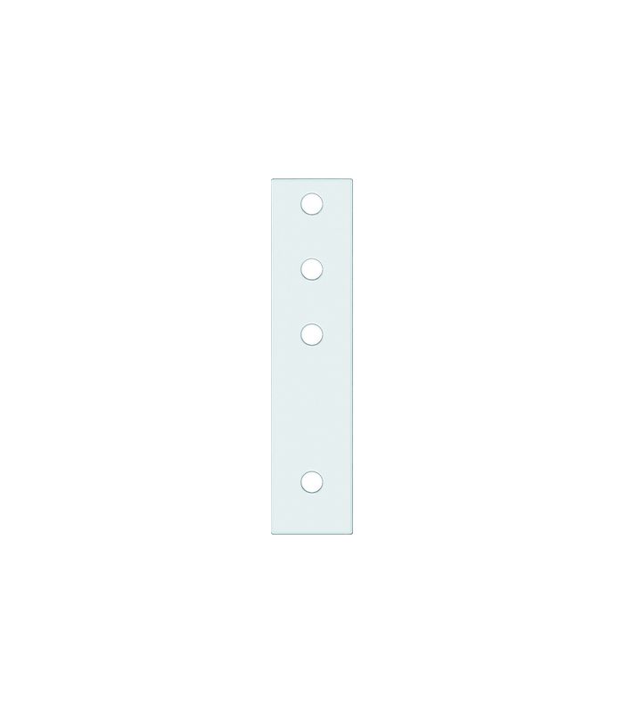 Distanzplatte SIKU K 3030/3035 Aluminium,RAL 9016