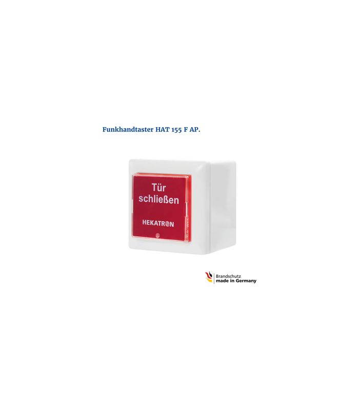 Handauslösetaster 155 Funk Aufputz IP-20 HAT 155 FAP