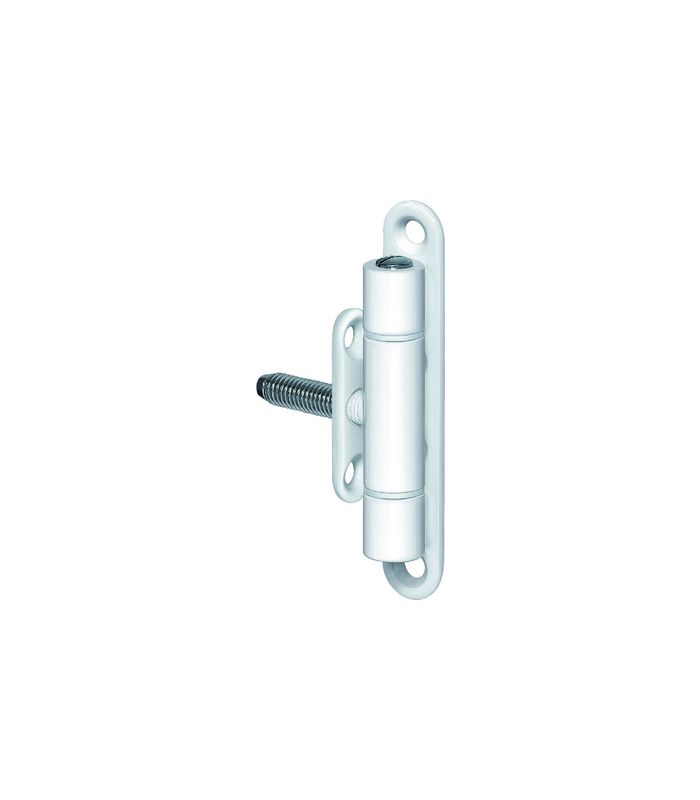 Fenster- Einbohrband, SIKU® K 3276 WF MSTS, mit Stiftsicherung, 2-teilig, Ø 13mm, verkehrsweiß, pulverbeschichtet