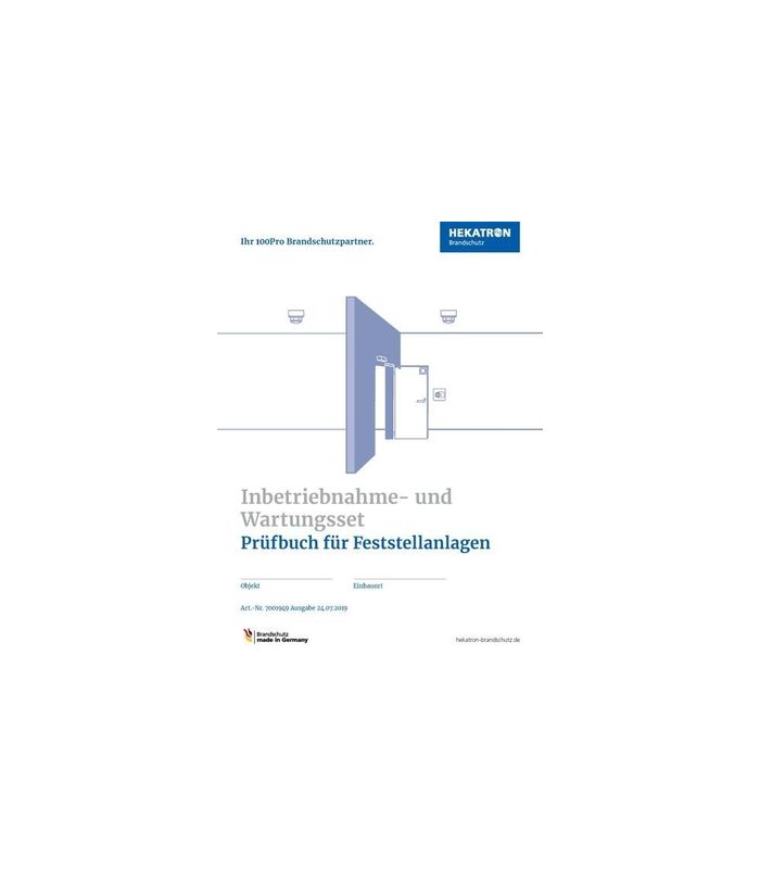 Inbetriebnahme-/Wartungsset IW-Set RS für Feststellanlagen, DIN 14677