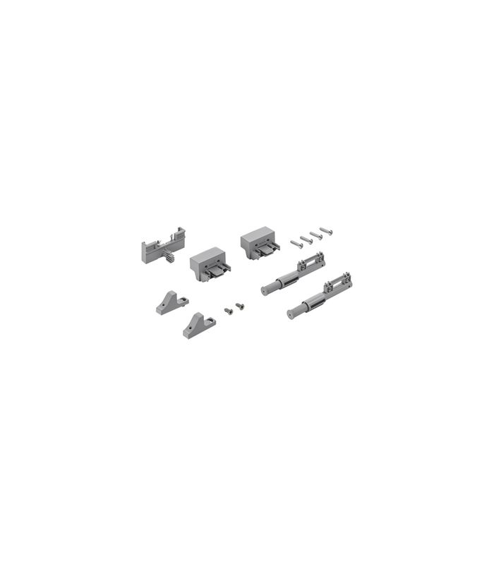 Möbel- Führungsdämpfung, TopLine L, 9199769, 2, TS 16- 40mm, 50kg, grau, 9199769, grau