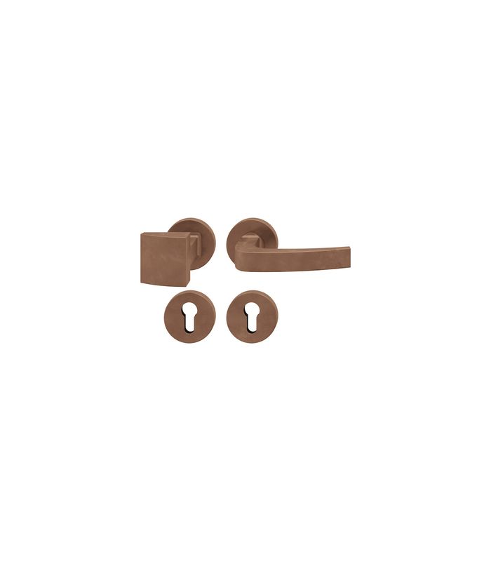 Wechselgarnitur 12 1163 Rosette rund ,PZ,8,h-bronze,TS39-58