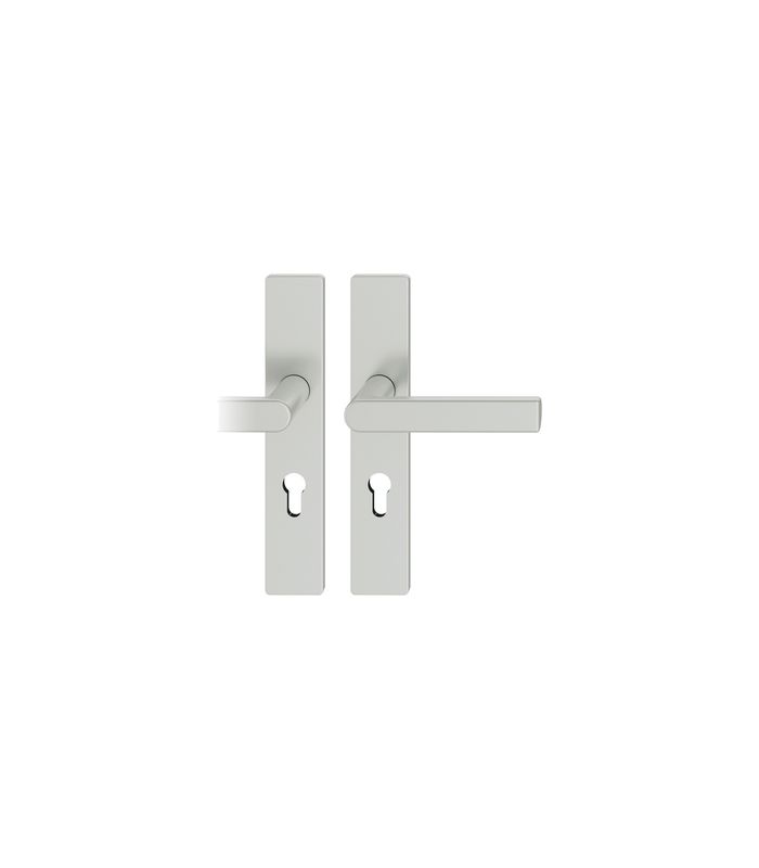 Drückergarnitur 12 1244 LS eck,PZ92/8,ER,TS 39-58