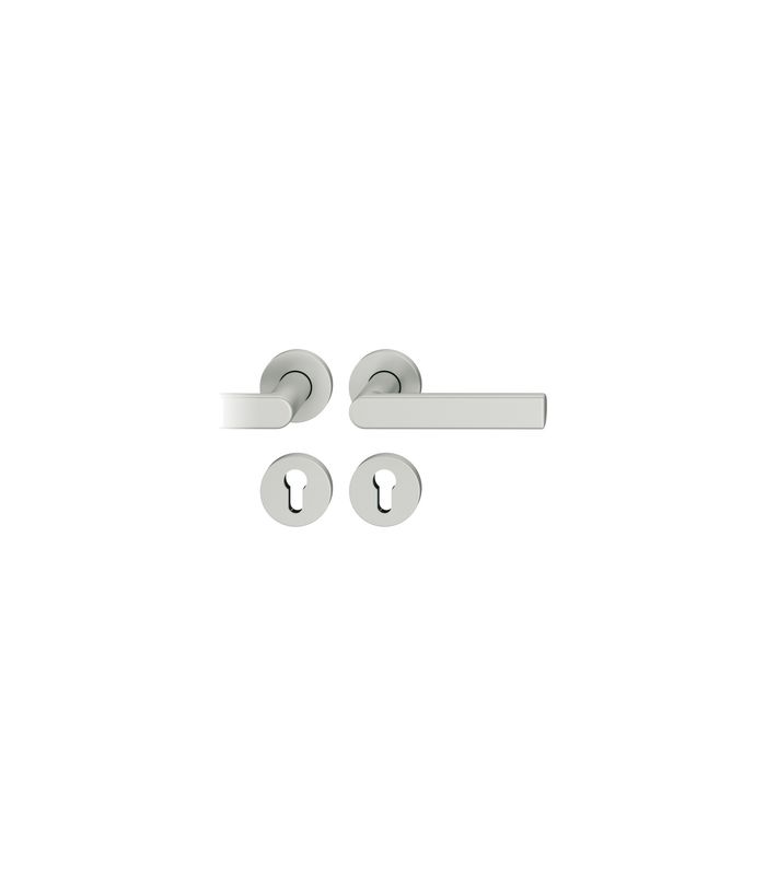Drückergarnitur 72 1244 Rosette rund ,PZ,8,DL,F1,TS39-48
