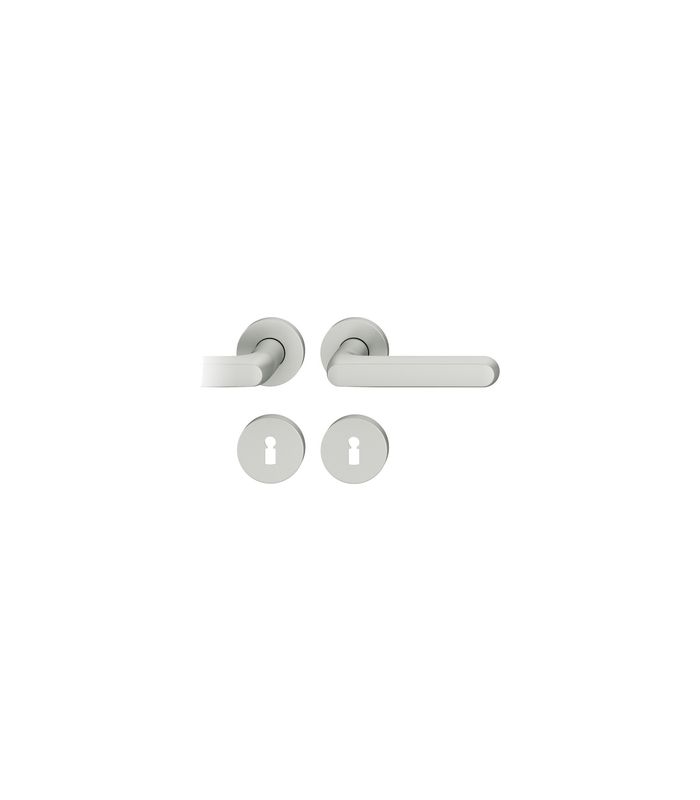 Drückergarnitur 72 1246 Rosette rund ,BB,8,DL,F1,TS39-48